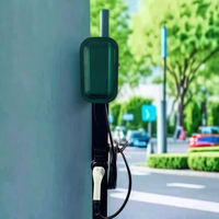 Estación de Carga de CA Premium de 7kW 32A, Montada en Pared, Nueva, con Acceso RFID, Tipo 2, Cable de 5m para Vehículos Eléctricos