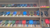 Raquette de pickleball en carbone léger T700 de qualité supérieure, 16 à 20 mm, pour pique-niques en plein air