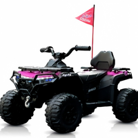 Quad électrique USB rechargeable de haute qualité pour enfants, voiture à pédales en plastique durable pour garçons et filles, pour achat en gros