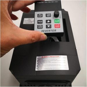 Inversor VFD DGGTETYJK 0.75KW 220V Monofásico, Convertidor de Frecuencia, Control de Velocidad del Motor AT1 - Product Image 3