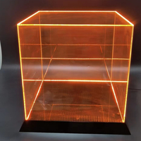 Éclairage LED Vitrine acrylique pour objets de collection-Modèles, Lego & Figurines Vitrine anti-poussière pour objets de collection