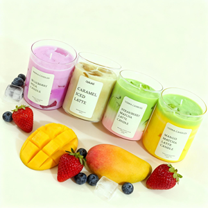 Customizable Color Handmade Modern <strong>Art</strong> 100% Organic Soy Wax Pillar Aromatherapy <strong>Candles</strong> for Birthdays Christmas Home Hotel Spa - Product Image 4