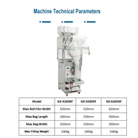 Machines d'emballage multifonctions VFFS pour sachets verticaux automatiques de nourriture, épices, sucre, noix, grains de café, chips de pommes de terre, etc.