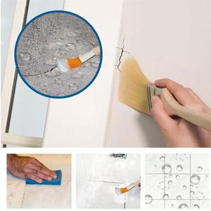 ADW High Elastic Durable Eco-Friendly <b>UV</b> Resistant Pure Propyl Acrylic Emulsion Transparent Adhesive Waterproof <b>Paint</b> Roof Wall - Product Image 4