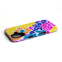 Coque de téléphone légère, résistante aux chocs et aux taches, avec motif léopard, cœur et fleurs, par sublimation, pour iPhone 16 Pro