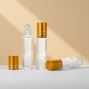 Botella de Vidrio Transparente Portátil de 10 ml con Rodillo para Aceite Esencial, Suero, Perfume, Muestras de Cosméticos, Venta al Por Mayor - Product Image 6
