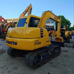 Excavateur hydraulique Komatsu PC60 d'occasion partout Efficacité partout Excavateur Komatsu PC60 à vendre bon état à bas prix - Product Image 1