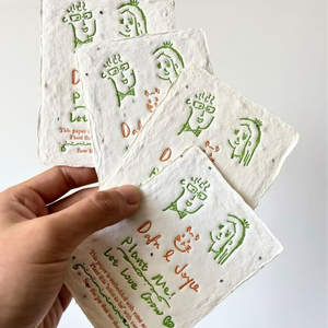 Tùy Chỉnh Hạt Giống Thẻ Cá Nhân Sinh Thái Thân Thiện Với Trồng Phân Hủy Sinh Học Quần Áo May Mặc Thời Trang Thẻ Với Tùy Chỉnh Thiết Kế Và Logo - Product Image 4