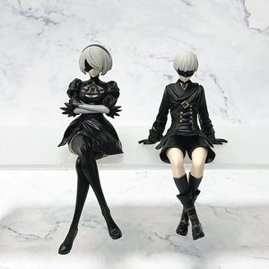 Dessin animé Anime couleur boîte assis modèle ornements <span class=keywords><strong>YoRHa</strong></span> No.9s NieR Automata figurines d'action - Product Image 1