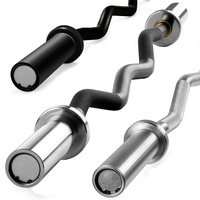 Barre de musculation à succès pour haltérophilie et fitness, 1,2 m, en acier allié antidérapant, diamètre 28 mm, pour curls