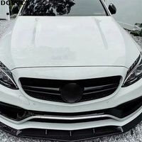 Pour mercedes-benz W205 C63 PSM style fibre de carbone lèvre avant pare-chocs avant kit d'accessoires de pelle avant