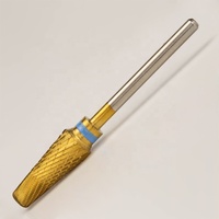 Nouvel arrivage : Embouts de manucure en carbure XXF-M-2XC 5-en-1 de qualité supérieure pour ponceuse à ongles, avec rangement inclus