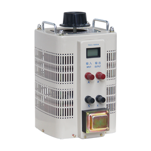 Regulador de voltaje automático <span class=keywords><strong>12KV</strong></span> SVC 12000W Variac Estabilizadores personalizados 0-250V Regulador de voltaje automático plateado Variac personalizado - Product Image 4