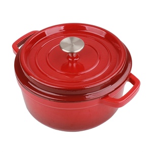 أواني طبخ مطبخ من الحديد الزهر من المينا - Product Image 2