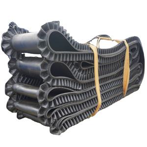 Kauçuk Konveyör Yan Bantlı Oluklu Yan Bantlı Konveyör Bandı - Product Image 1