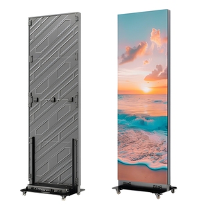 จอแสดงผล LED ดิจิทัลแบบเคลื่อนย้ายได้พร้อมล้อ ความถี่รีเฟรชสูง 3840Hz สำหรับงานอีเว้นท์ในร่ม ร้านค้าปลีก สีสันสดใส - Product Image 1