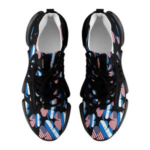 Veca Customized LOGO Lighted Fashion Classic Lace Air Cushion <b>Height</b> <b>Increasing</b> Winter Summer Women's Walking <b>Shoes</b> Platform - Product Image 4