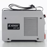 KENDE Nouvelle machine à souder portable monophasée DC IGBT de haute qualité, onduleur MMA ARC Stick MINI 80A 4.5kW ZX7-80, garantie 1 an