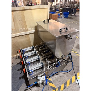 Macchina Riempitrice Automatica a Quattro Teste per Bevande, con PLC Elettrico, per Uso Desktop, Produzione su Piccola Scala, Economica - Product Image 4