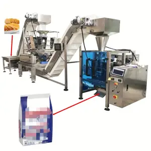 Scellage à chaud Automatique de puces machine d'emballage de grains de café en poudre machine d'emballage
