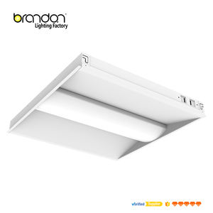 Brandon 1X4 2X2 2X4 Retrofit Kit Parts Light Office Led Troffer Color blanco Drop Ceiling Flat Led Light Panel - Product Image 3