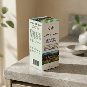 [KandH] KNH Cica Green Formula Aqua Ampoule con Niacinamida para el Rostro - Hidratación Mineral con Agua de Mar Profunda y Calmante para Imperfecciones - Product Image 3