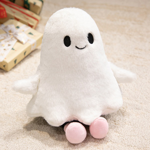 Juguetes de Peluche de Fantasma, Lindos y Suaves, Duraderos, para Interiores y Exteriores, Regalo, Fantasma Blanco, Juguetes de Peluche de Halloween - Product Image 5