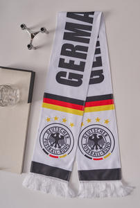 Écharpe de supporter personnalisable <span class=keywords><strong>Coupe</strong></span> <span class=keywords><strong>du</strong></span> <span class=keywords><strong>Monde</strong></span> de Football Canada Mexique 2026, Écharpe en polaire pour supporters de clubs de la <span class=keywords><strong>Coupe</strong></span> d'Europe - Product Image 2