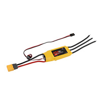 Contrôleur de vitesse électronique sans balais 60A ESC Flash Hobby Spaceman 2-6S 5V/5A BEC pour avion RC, drone de course FPV, quadricoptère