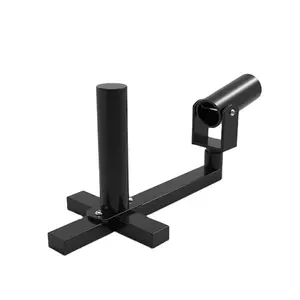 Longotech t-bar Row Landmine accessoire équipement de gymnastique Fitness 1 "Standard 2" barres d'haltères plein pivotant à 360 degrés