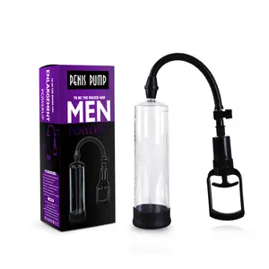 Delove Manufacturer Adult Sex Toy Supplier Penis Enlargement Pump Vacuum Pump Enlarge for Male