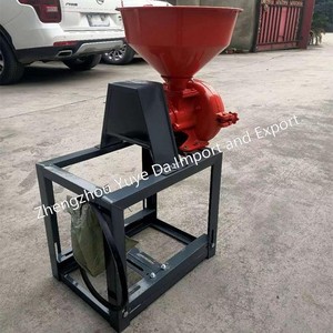 Molino de harina de motor de gasolina agroquímico, fresadora de granos, molinillo de maíz con granos secos o húmedos - Product Image 5