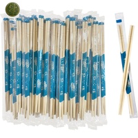 Baguettes jetables rondes en bambou pour la restauration, vente en gros, matériel de table pour services alimentaires, sushi, ramen, cuisine asiatique