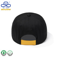 Gorras de Béisbol de Algodón y Poliéster Premium con Logotipo Personalizado en Dos Tonos, Cierre a Presión, Unisex, para Uso Casual Urbano, OEM ODM