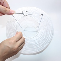 Lanternes en papier rondes personnalisées avec logo imprimé