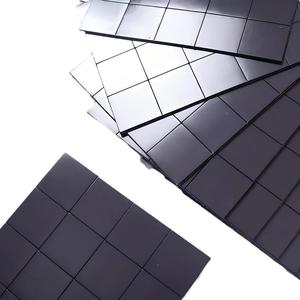 Công nghiệp A4 đen linh hoạt Vinyl Neodymium composite tự dính tấm từ tính khối vuông CuộN Cắt Uốn/Hàn - Product Image 2