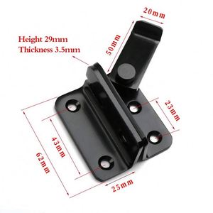 Loquet de porte à double sécurité en acier inoxydable WEKIS pour portes de grange, fenêtres, garages, clôtures - Product Image 3