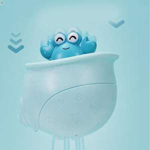 Juguetes de baño para bebés, bañera, <span class=keywords><strong>piscina</strong></span>, lindo cangrejo ermitaño, juguete de animales, juego de agua, cangrejo para bebés, juguetes de baño para niños pequeños - Product Image 3