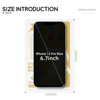 Film protecteur d'écran en TPU hydrogel souple, nano givré mat, 18x12cm, pour machine de découpe