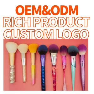 YRX A033 professionnel rose 18 pièces meilleurs pinceaux <span class=keywords><strong>de</strong></span> maquillage complets rechargeables ensemble cadeau jamais beauté cosmétiques outils <span class=keywords><strong>de</strong></span> maquillage - Product Image 5