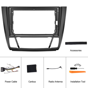 Podofo 9'' Kit de cadre et panneau de tableau de bord pour BMW Série 1 2008-2012 avec Canbus, accessoires automobiles, fournisseur en gros OEM - Product Image 6