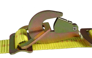 ربط البضائع بأربطة حاملة سيارات قابلة للتعديل ربط عجلة الإطارات لأسفل مع خطاف سريع وحلقة دي - Product Image 3