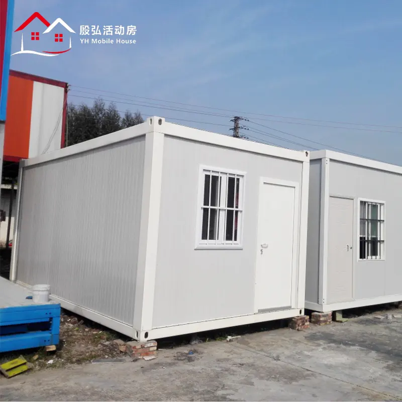 Movable Portable Detachable 20ft 40ft Modular Living Container House For Construction Site Use