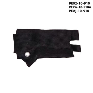 Bouclier thermique arrière du moteur Mazda PE02-10-910 PE7W-10-910A, feuille d'isolation ignifuge en fibre de verre - Product Image 4
