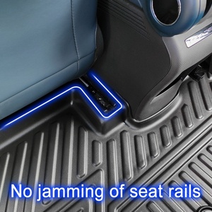 Alfombrillas de Coche con Superficie Acolchada de TPE, Alfombrillas Impermeables y Ecológicas para Toyota CROWN 2025 - Product Image 4