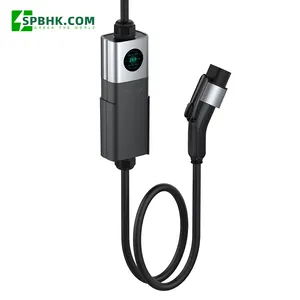 Point de charge Chargeur EV portable pour véhicule électrique Home Flex avec chargeur de voiture de type 2 avec application Station de charge rapide