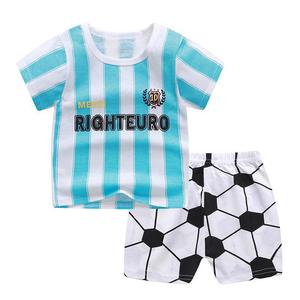 Conjunto <span class=keywords><strong>de</strong></span> Camiseta <span class=keywords><strong>de</strong></span> Manga Corta <span class=keywords><strong>de</strong></span> Algodón para Niños, Estilo 2026, Pantalones Cortos <span class=keywords><strong>de</strong></span> Verano para Bebés, Niños y Niñas, Venta al Por Mayor - Product Image 3