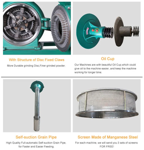 Hoàn toàn tự động Ngô Ngô Mill máy/bột ngô dây chuyền sản xuất/bột phay thiết bị máy - Product Image 3