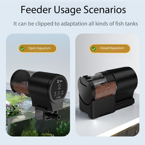 Distributore Automatico di Cibo per Pesci Intelligente con Timer, Capacità 100ML, Dispositivo di Alimentazione Automatica per Acquario, Accessori per Animali Domestici - Product Image 4