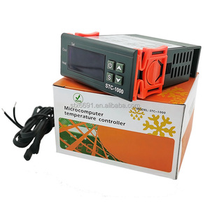 รุ่นอัพเกรด Stc1000 เครื่องควบคุมอุณหภูมิแบบดิจิตอล เทอร์โมสตัท เซ็นเซอร์ควบคุมอุณหภูมิ ระบบทำความร้อนและความเย็น พร้อมจอแสดงผล LED และรีเลย์ควบคุมอุณหภูมิ - Product Image 2